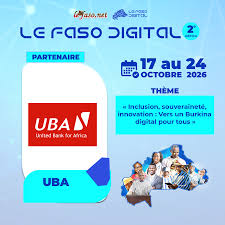 UBA Burkina Faso soutient le Faso Digital 2026 et lance un prix pour les startups innovantes